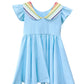 Rainbow Pride Twirl Cotton Dress