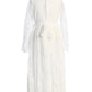 Dress - Long White Lace Maxi Boho Girls Dress